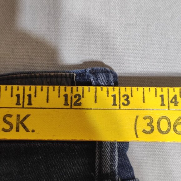 Calvin Klein Jeans women's sz W27/L32 (26x30)indigo blue colour high rise skinny - Picture 9 of 13